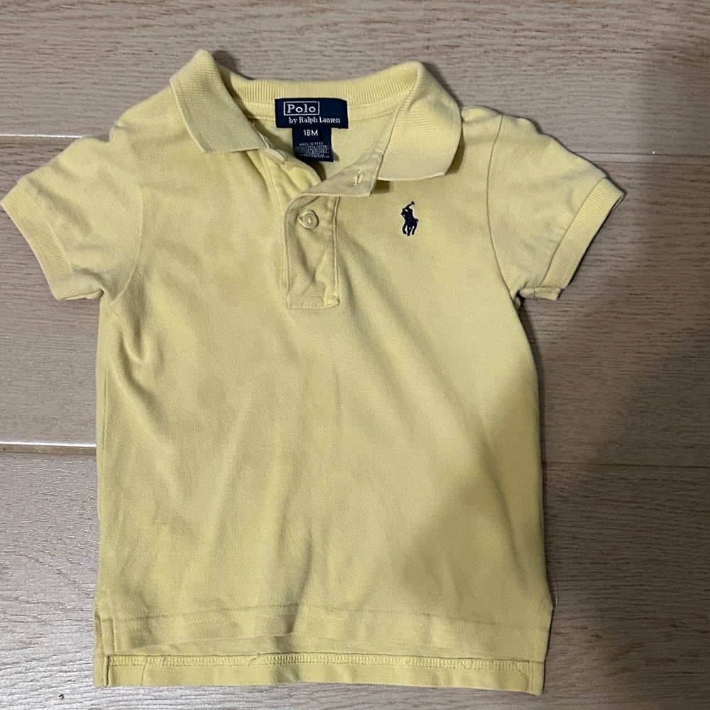 Polo by Ralph Lauren Soft Yellow Kids Polo
